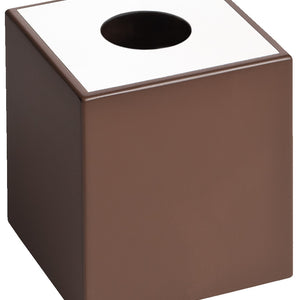 pojemnik na wazony stołowe Tabletop-Line Community; 10x10x11 cm (DxSxW); brązowy