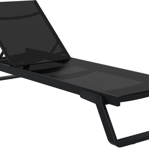 Sonnenliege Tropic; 210x72x31 cm (DxSxW); czarny