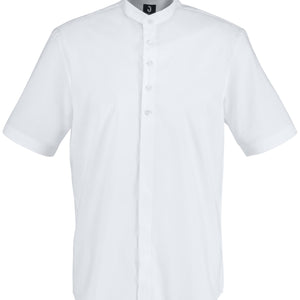 Hemd Kurzarm Lani Regular Fit; Kleidergröße 43/44; biały