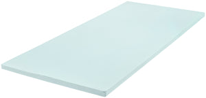 topper z pianki komfortowej Comfy; 180x200x6 cm (SxDxW); biały