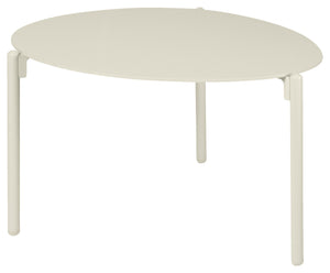 Outdoor-Beistelltisch Olin klein; 77.5x62x38.5 cm (DxSxW); Platte beżowy