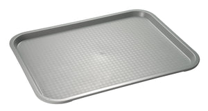 taca do fast foodu; 45x35.5x2.5 cm (DxSxW); szary; prostokątny