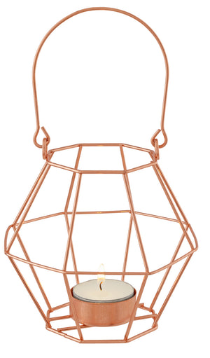 świeczka tealight Ebiko; 11.5x10 cm (ØxW); miedź