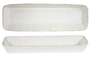 Buffetschale Hints Barley White rechteckig; 3000ml, 53x16x6.2 cm (DxSxW); biały/brązowy; prostokątny; 2 sztuka / opakowanie