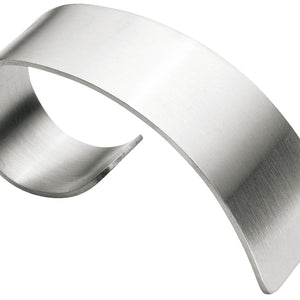 pierścień do serwetki Boucle; 10 cm (Ø); srebro; 4 sztuka / opakowanie