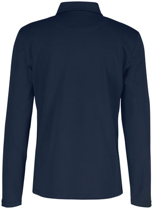 Poloshirt Herren Langarm Malme Regular Fit; Kleidergröße XL; granat