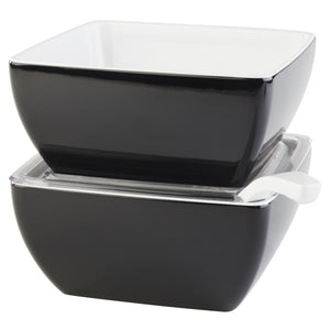 pokrywka; 19.5x19.5x1.5 cm (DxSxW); transparentny