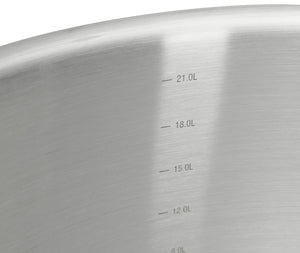 Bratentopf Prim Appety; 40 cm (Ø); srebro