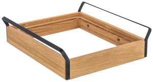 podstawowy pojemnik	 Esino płaski GN 1/2; 35.4x38.6x10.9 cm (DxSxW); brązowy/czarny; prostokątny