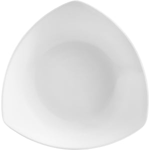 talerz płaski Haiti; 18.5x18.5 cm (DxS); biały; trójkątny; 6 sztuka / opakowanie