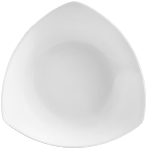 talerz płaski Haiti; 18.5x18.5 cm (DxS); biały; trójkątny; 6 sztuka / opakowanie