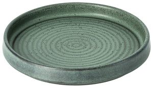 talerz z niskim rantem Snug; 13.5x2 cm (ØxW); zielony; okrągły; 4 sztuka / opakowanie