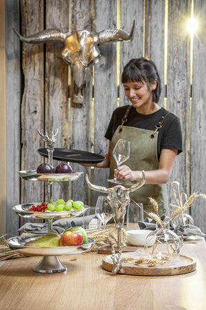 taca Fibra; 35.5x2.3 cm (ØxW); czarny; okrągły