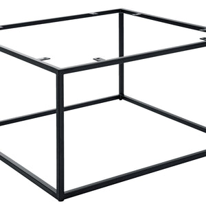 podstawa do stołów Lounge Deven; 60x60x33.5 cm (SxGxW); czarny