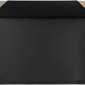 bieżnik Emporia; 40x130 cm (SxD); czarny; prostokątny