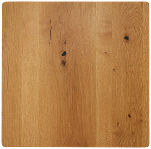 blat Acerios kwadratowy; 70x70x2.5 cm (DxSxW); dziki dąb; kwadrat