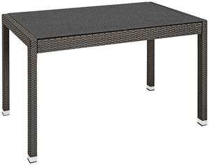 stelaż stołu Metropolitan; 130x80x75 cm (DxSxW); ciemny taupe; prostokątny
