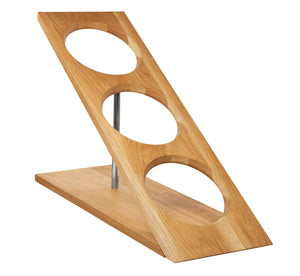 ekspozytor drewniany Trinita; 66.4x25.5x43.2 cm (DxSxW); dąb; prostokątny