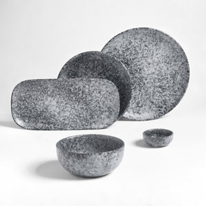  21x4.5 cm (ØxW); czarny/biały; okrągły; 6 sztuka / opakowanie