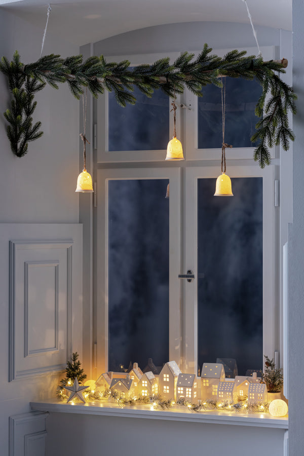 girlanda Dinata z diodami LED; 200 cm (D); zielony