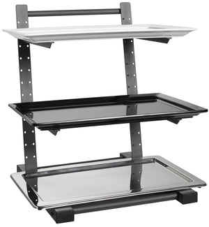 stojak na tace i palety Portland; 48.9x57.5x43.6 cm (SxWxG); antracyt