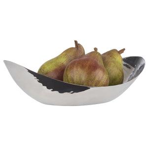  24x16.5x7 cm (DxSxW); stal nierdzewna; owalny