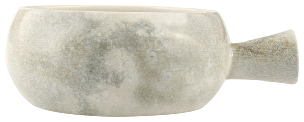 miska Selene z uchwytem; 600ml, 14x6.25 cm (ØxW); szary/biały; okrągły; 6 sztuka / opakowanie