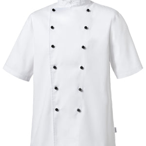 bluza kucharska Realo krótki rękaw; Kleidergröße XS; biały; 3 sztuka / opakowanie