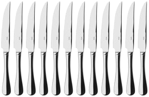 nóż do pizzy/steka Baguette; 23.3 cm (D); srebro, Griff srebro; 12 sztuka / opakowanie