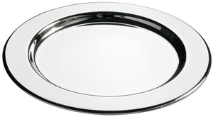 talerzyk Tilu połysk; 11.8 cm (Ø); srebro; okrągły; 6 sztuka / opakowanie