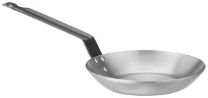 Pfanne Lyonnaise; 28 cm (Ø); srebro; okrągły