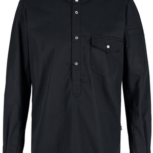Herrenkochshirt Luca; Kleidergröße 52; czarny