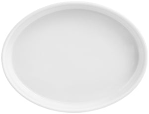 naczynie do zapiekania Base owalne; 750ml, 22.5x17x4 cm (DxSxW); biały; owalny; 4 sztuka / opakowanie