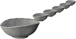 półmisek Portage owalny; 1500ml, 24.2x20.6x9.3 cm (DxSxW); szary; owalny; 6 sztuka / opakowanie