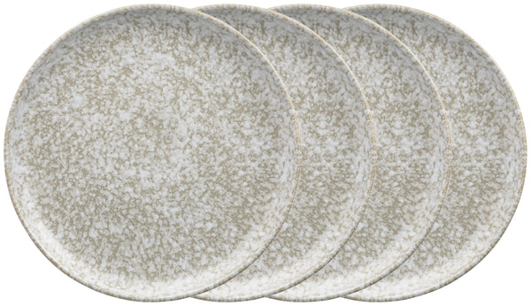 talerz płaski Mamoro okrągły; 27 cm (Ø); beżowy/biały; okrągły; 4 sztuka / opakowanie