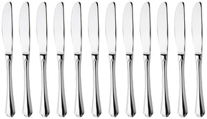 nóż stołowy Tunis Basic; 22.1 cm (D); srebro, Griff srebro; 12 sztuka / opakowanie