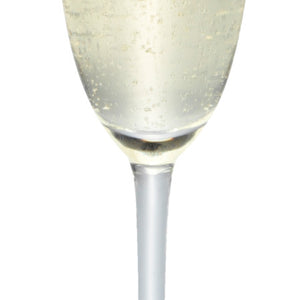 kieliszek do szampana Plaza mit Füllstrich; 200ml, 6x5.2x23 cm (ØxØxW); transparentny; 0.1 l Füllstrich, 6 sztuka / opakowanie