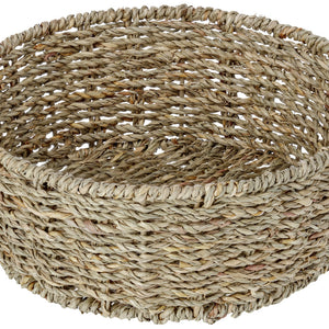 Tischkorb Händel rund; 24.5x10 cm (ØxW); beżowy melanż/zielony melanż; okrągły