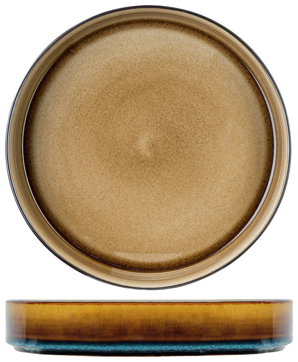 talerz do zupy Quintana; 1230ml, 23x4.3 cm (ØxW); bursztyn; okrągły; 3 sztuka / opakowanie