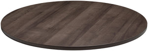 blat Maliana okrągły; 100 cm (Ø); dąb/tytoń bejcowany; okrągły