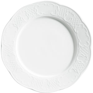 talerz płaski Menuett; 24.5 cm (Ø); biały; okrągły; 6 sztuka / opakowanie