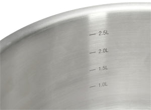 Bratentopf Prim Appety; 20 cm (Ø); srebro