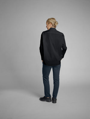 Bluse Langarm Beatris Comfort Fit; Kleidergröße XL; czarny