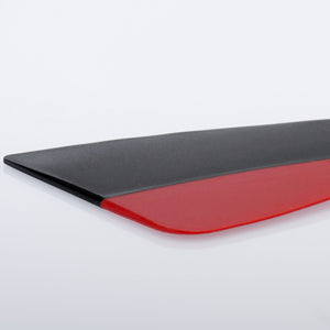 Pfannenwender/Schaber Flexi; 30x8.6x3.5 cm (DxSxW); czarny/czerwony