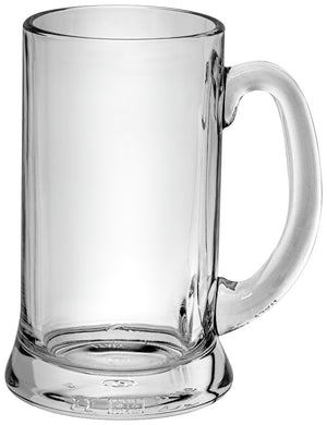 kufel do piwa Icon; 610ml, 8.5x16.2 cm (ØxW); transparentny; 0.5 l Füllstrich, 6 sztuka / opakowanie
