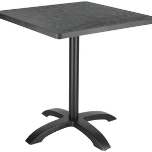 Outdoortisch Sevelit quadratisch; 70x70x73.6 cm (DxSxW); Platte antracyt