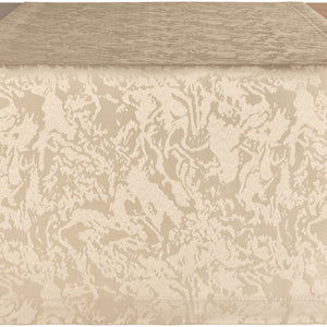 bieżnik Marmor; 40x130 cm (SxD); szampan; prostokątny; 2 sztuka / opakowanie