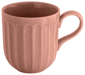 kubek Bel Colore; 340ml, 8.5x8.5 cm (ØxW); rosé; 6 sztuka / opakowanie
