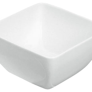 miseczka Bali; 490ml, 12x12x6.5 cm (DxSxW); biały; kwadrat; 6 sztuka / opakowanie