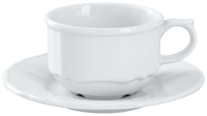 spodek do filiżanki do espresso Amely; 12 cm (Ø); biały; okrągły; 6 sztuka / opakowanie